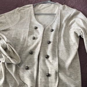 Cute sweatshirt/cardigan